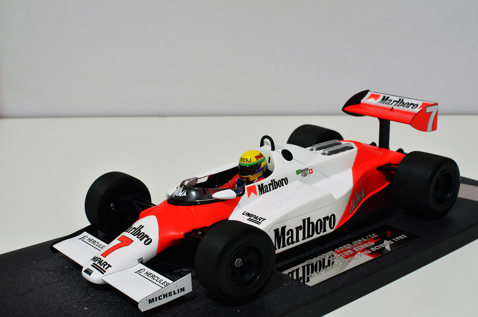 AYRTON SENNA 1983 MCLAREN MP4/1C 1:18